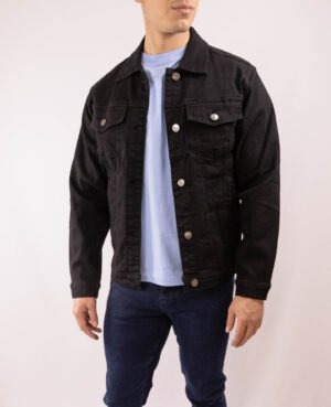 Chaqueta denim negra para hombre – Black Denim Jacket