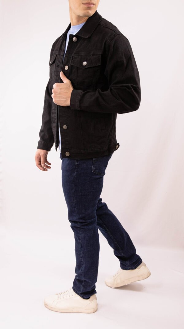 Chaqueta denim negra para hombre – Black Denim Jacket