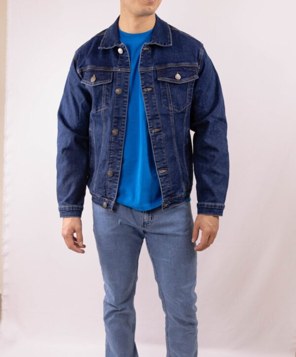 Chaqueta denim azul medio para hombre – Medium Blue Jacket Buffalo
