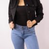 Chaqueta denim negra para mujer – Black Denim Jacket