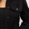 Chaqueta denim negra para mujer – Black Denim Jacket