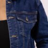 Chaqueta denim azul medio para mujer – Medium Blue Jacket Buffalo